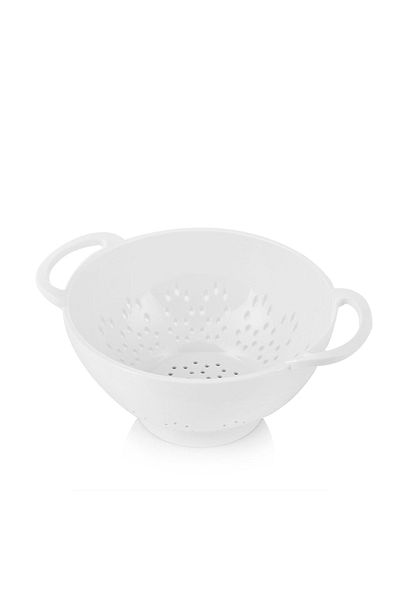 Depa White Acrylic Pasta and Vegetable Fruit Strainer