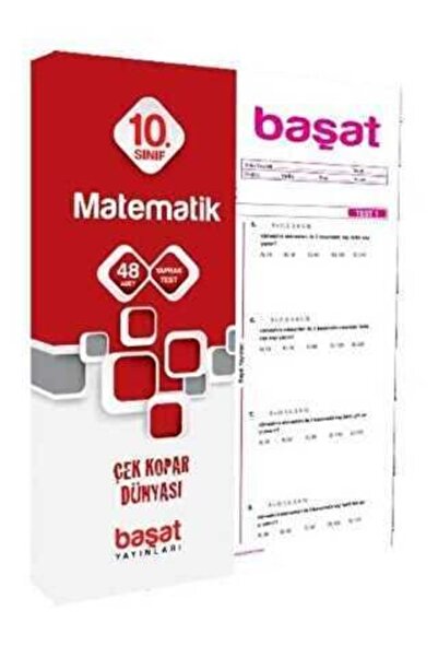 Genel Markalar 10. Sınıf Matematik Yaprak Test / Kolektif / Başat Yayınları /...