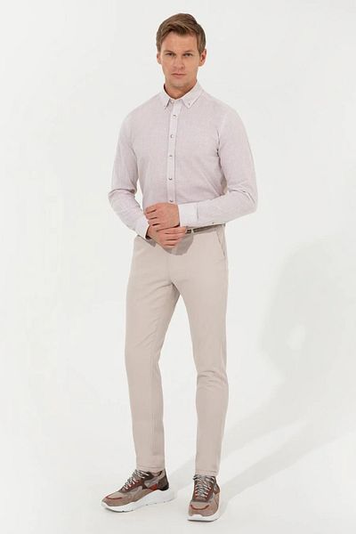 Pierre Cardin Бежова тениска риза