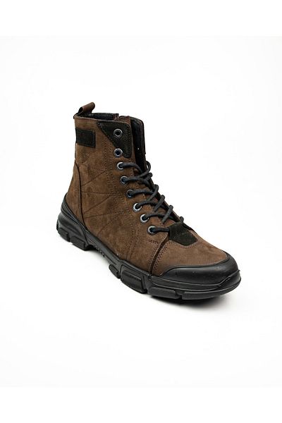 Hammer Jack 102 21520 Bonn Brown Nubuck Δερμάτινες Ανδρικές Μπότες