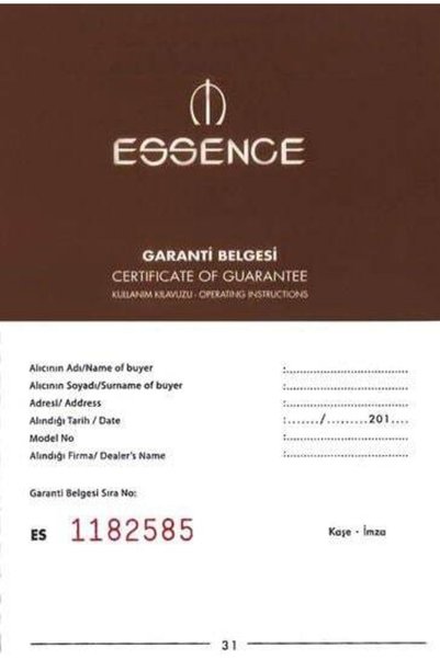 Essence Women's Wristwatch Es6573Fe.430-1