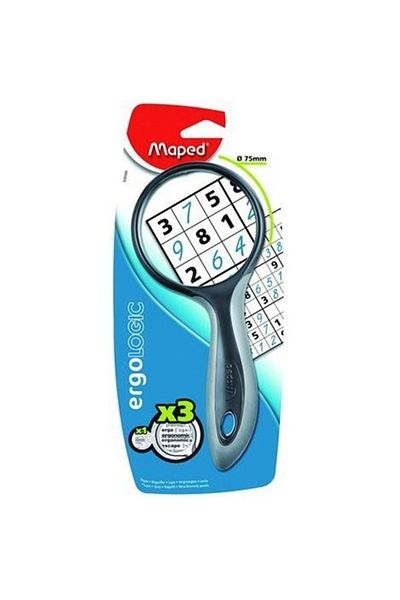 Maped Ergologic Magnifier - X3-75 mm Gray
