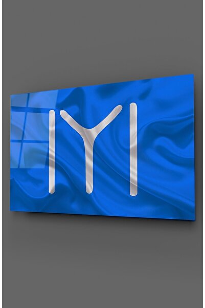 TAULART Pictură pe sticlă cu simbolul Kayı Boyu