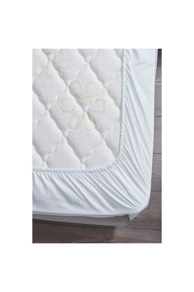 Vip Home Concept Fitted Sheet Double 160 Cm X 200 Cm Cotton Sheet