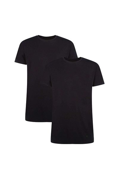 Bamboo Basics Herren T-Shirt RUBEN, 2er Pack - Unterhemd, Rundhals, Single Jersey