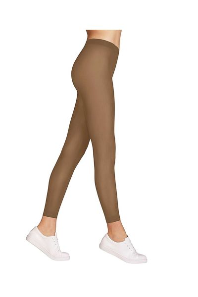 FALKE Damen Leggins - Matt Deluxe 30, transparent matt, 30 LE