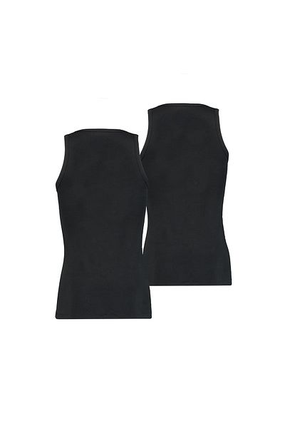 Puma Herren Tank Top, 2er Pack - Basic, Unterhemd, Rundhals, Single Jersey, einfarbig