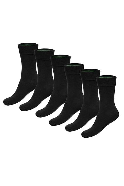 Bamboo Basics Unisex-Socken, 6er-Pack – BEAU Fußkettchen-Socken, Kurzsocken, einfarbig
