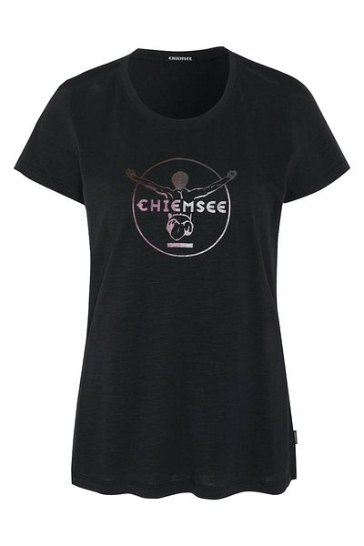 Chiemsee Damen T-Shirt - Taormina, Shirt, Baumwolle, Rundhals, Logo, kurz, einfarbig