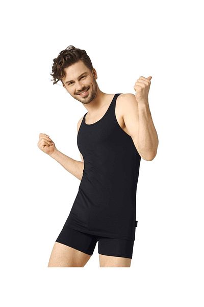 SLOGGI Herren Tank Top 2er-Pack – „24/7 SH 02 Vest“, Unterhemd, Shirt, Ärmellos