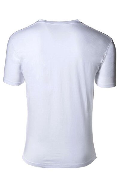 Ceceba Herren American T-Shirt, 2er Pack - Rundhals, Kurzarm, Baumwolle, uni