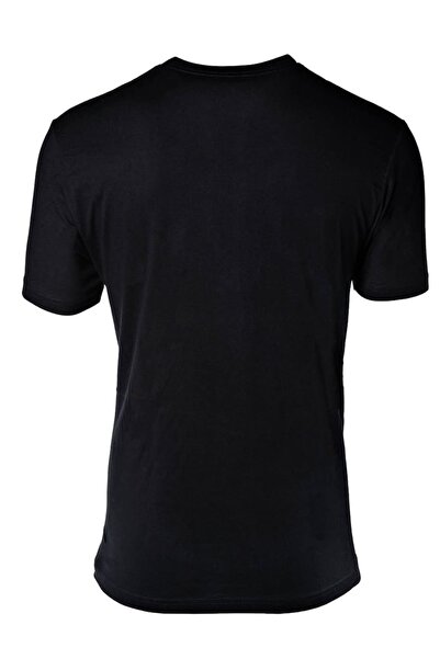 Ceceba Herren American T-Shirt, 2er Pack - V-Ausschnitt, Kurzarm, Baumwolle, uni