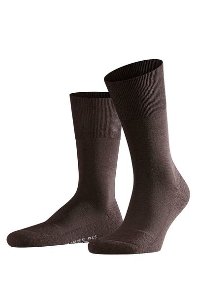 FALKE Herren Socken - Airport Plus, Kurzstrumpf, Freizeit- und Business-Socken, Unifarben