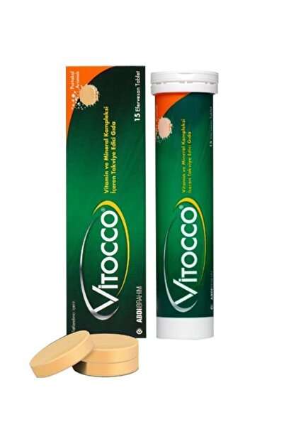ABDİİBRAHİM Vitocco Vitamin Ve Mineral Kompleksi Içeren Takviye Edici Gıda 15...