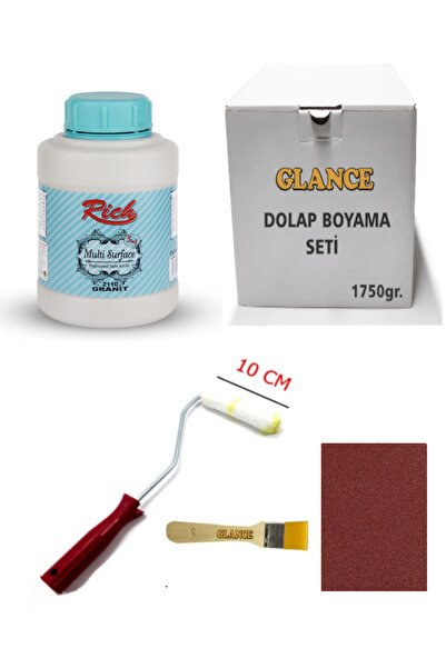 GLANCE Rich Multi Surface 1750gr Granit 10 cm Rulo Fırça Zemin Fırça Zımpara ...