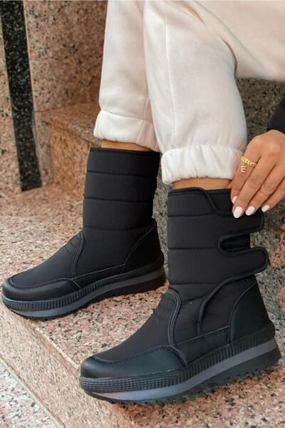 AHS Чорні унісекс термошкарпетки з нековзною підошвою для жінок, чоловіків та дітей