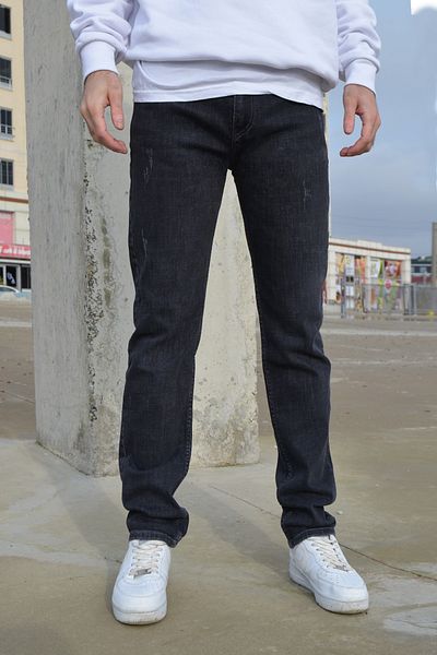 DİFRANSEL Stone Detailed Embroidered Slim Straight Trousers