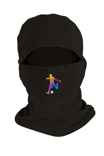 Zeron Tasarım Football Fleece Snow Mask Long Gloves Set Bll2776