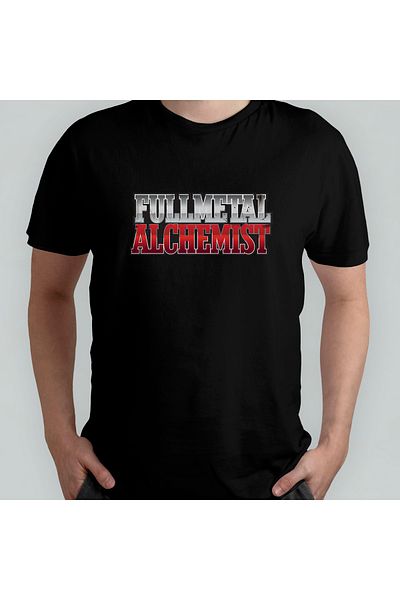 Pixxa Μοντέλο μπλουζάκι Fullmetal Alchemist 100% Cotton Crew Neck - 7