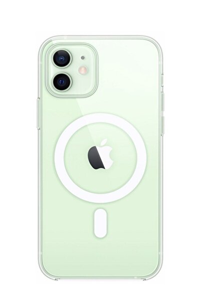 KILIFMANİA Apple Iphone 12 Mini Kapak Magsafe Kablosuz Şarj Destekli Şeffaf K...