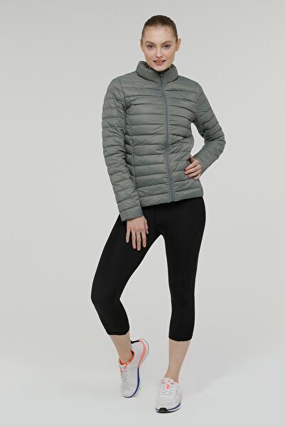 lumberjack W-Sn28 Basic down Coat 2P Pastel Khaki Women's Coat