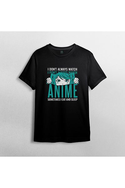 Pixxa Μοντέλο T-shirt Anime 100% Cotton Crew Neck - 12