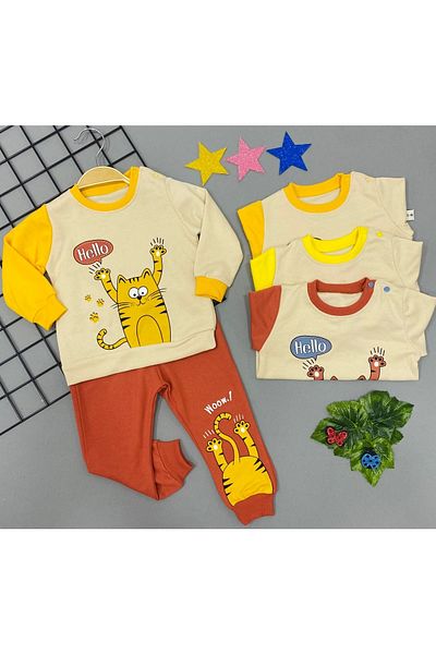 rakun Hello Cat Double Set