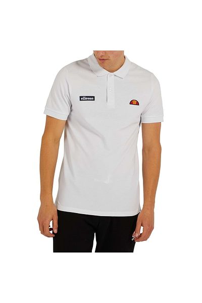 Ellesse Herren Polo-Shirt MONTURA – Piqué, Kurzarm, Flachstrick-Kragen, Logo