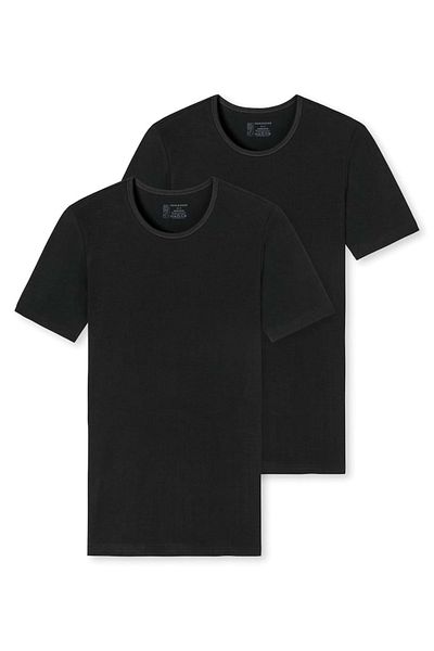 Schiesser Herren 2er Pack – Serie „95/5“, Rundhals, S-XXL