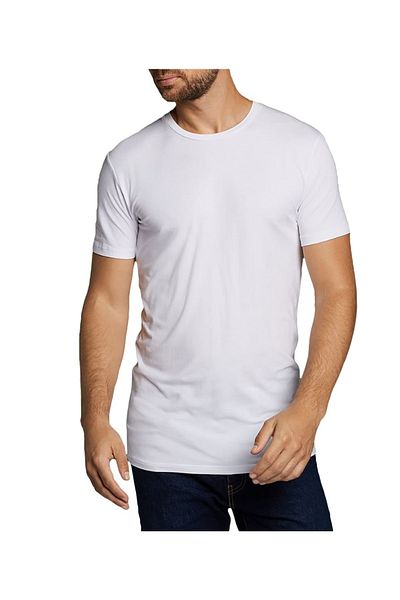 Bamboo Basics Herren T-Shirt RUBEN, 2er Pack - Unterhemd, Rundhals, Single Jersey