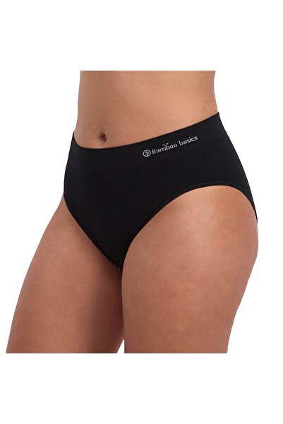 Bamboo Basics Damen Slips, 3er Pack - BELLE nahtlose Slips, Jersey, Logo