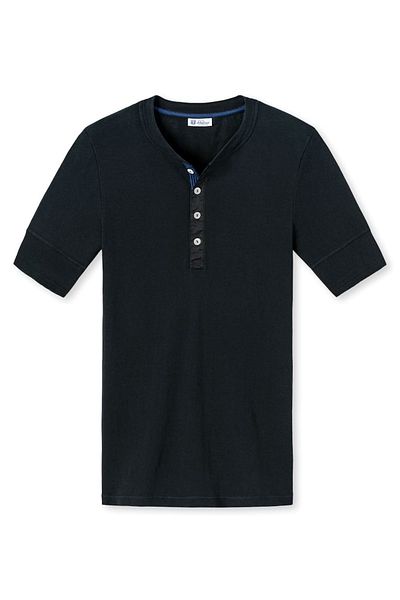 Schiesser Revival Herren Shirt - 1/2 Arm, Kurzarm Unterhemd, Karl-Heinz