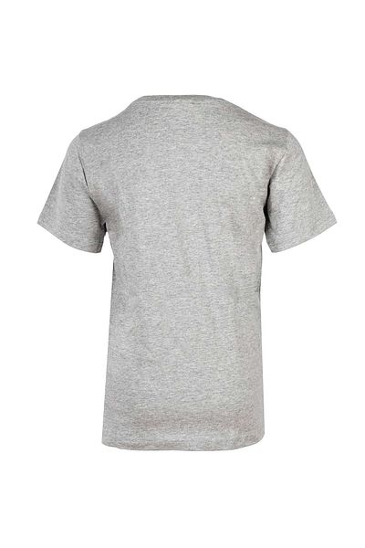 Champion Kinder Unisex-Baumwoll-T-Shirt – Rundhalsausschnitt, Rundhalsausschnitt, großes Logo, Einfarbig