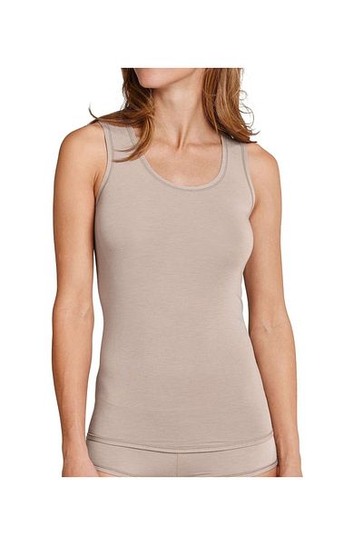 Schiesser Damen Tank Top - Unterhemd, Personal Fit, Basic, Stretch, Single Jersey