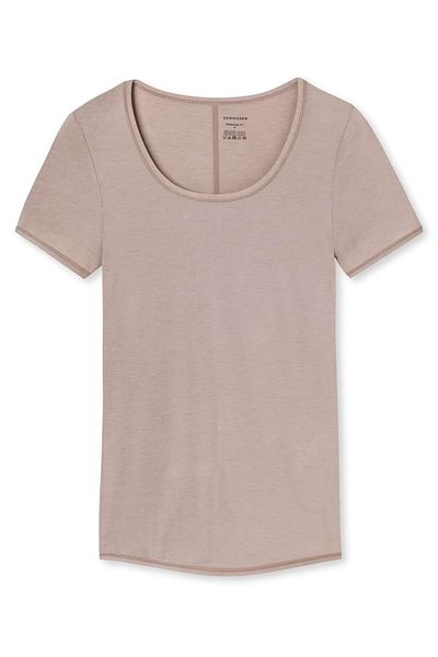Schiesser Damen T-Shirt - Rundhals, Unterhemd, Personal Fit, Basic, Stretch