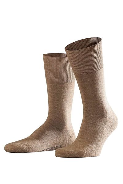 FALKE Herren Socken - Airport Plus, Kurzstrumpf, Freizeit- und Business-Socken, Unifarben