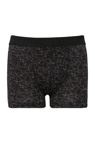ALTINYILDIZ CLASSICS Pachet de 3 boxeri flexibili din bumbac premium pentru bărbați, negru-gri
