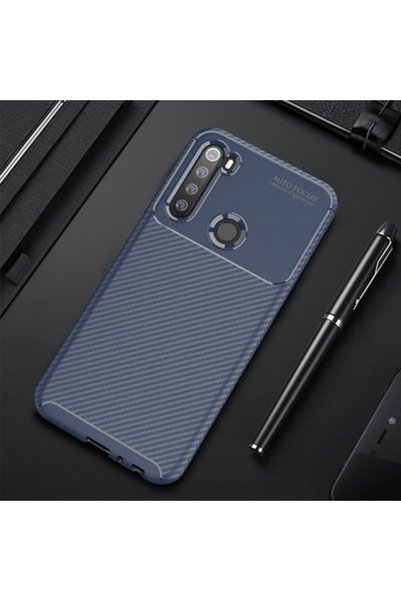 AKSEFİZZ Xiaomi Redmi Note 8 Case Unique Textured High Grip Matte Elite Cover