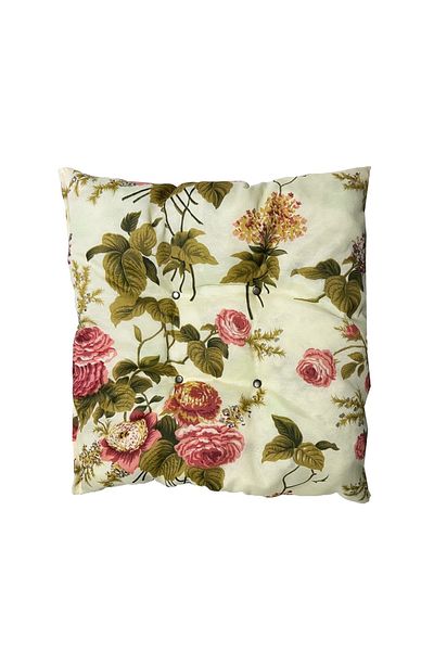 Vip Home Concept Market Ürünleri Pernă decorativă pentru scaun puf puf pătrată 35x35x7 cm - trandafir englezesc (1 bucată)