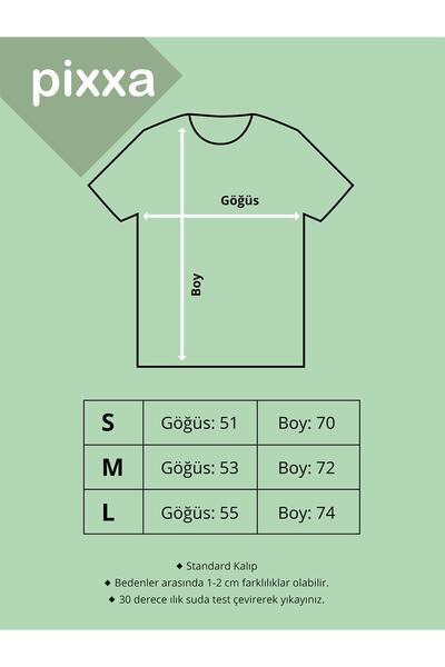 Pixxa Μοντέλο μπλουζάκι Undertale 100% Cotton Crew Neck - 3