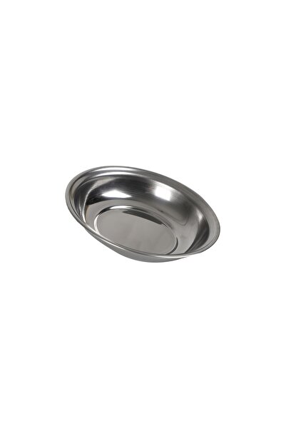 BAYDURSAN Steel Dinner Plate, Stainless Steel Leg Plate No.1