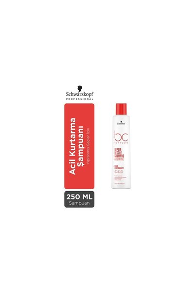 Schwarzkopf Bc Bonacure Acil Kurtarma Şampuan Arginine 250 ml
