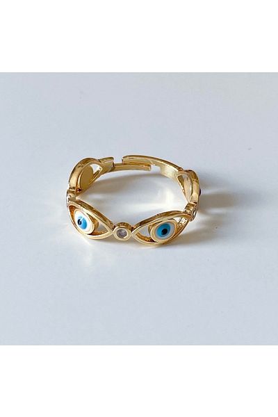 CHARMLUCKY Eye Ring
