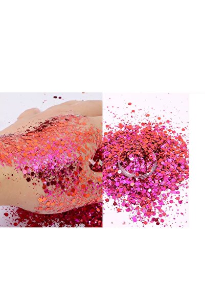 Sirius Hobi Epoksi Reçine Chameleon Mystic Tiger Tırnak Makyaj Chunky Glitter...