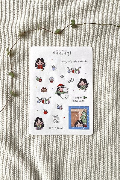 Duyjugi صفحة ملصقات عيد الميلاد