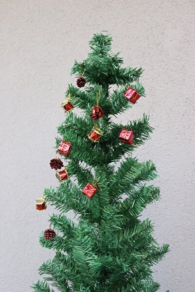 EXİZ TİCARET Set de decorațiuni pentru brad de Anul Nou, pachet mixt de 12 bu...