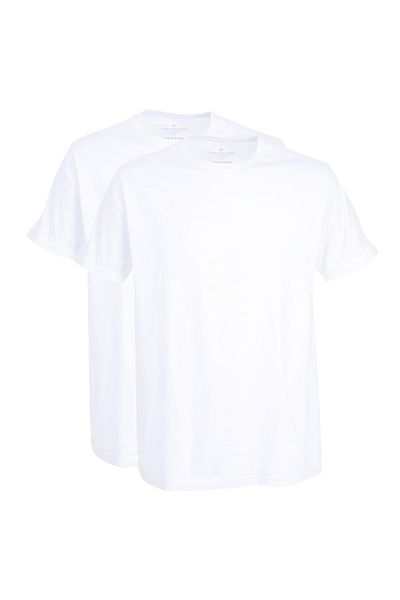 Tom Tailor Herren T-Shirt, 2er-Pack – Lucky T, Halbarm, Rundhals, einfarbig