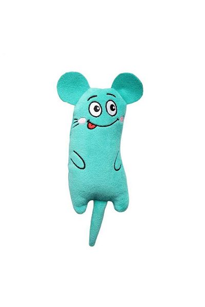 TİNEKE Plush Cat Toy Cat Herbal Catnip Turquoise Green 1 Piece