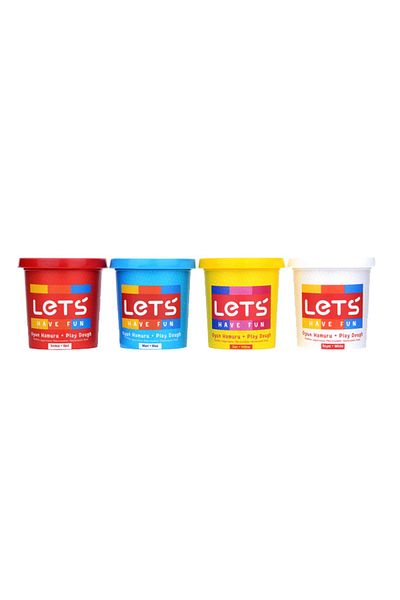 Lets Play Dough 4 Colors 600 Gr L-8340