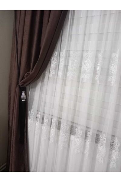 Üçbey Aparat de fixare pentru perdele de fundal Cornișă Takmatik Ornament de ...